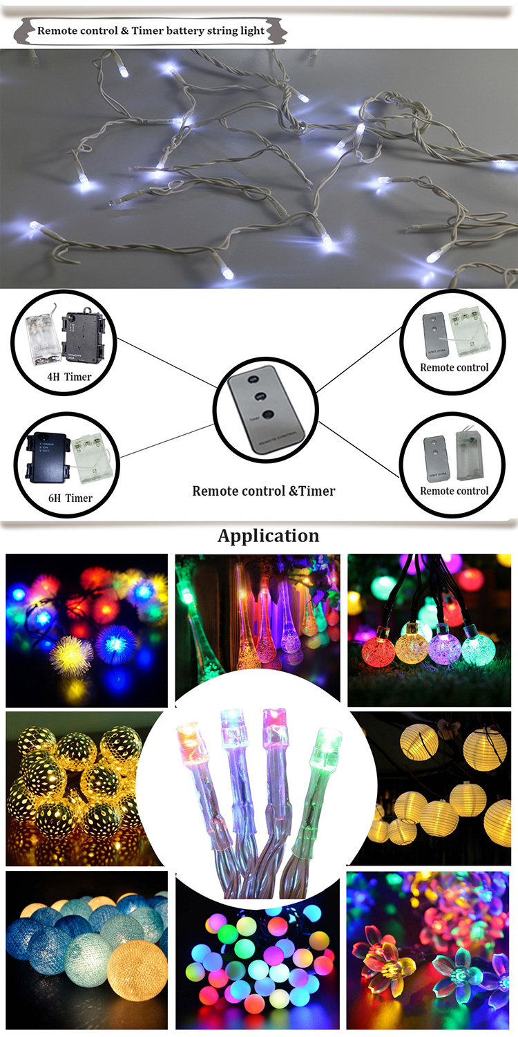 remote control battery operated christmas lights