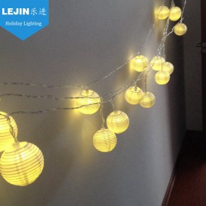  LED Paper Lantern String Lights