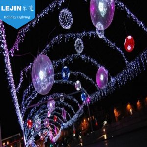 outdoor christmas street light decoration for ce rosh