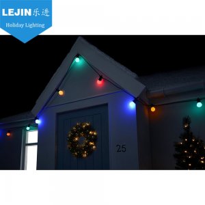 festoon RGB E27 LED Light Bulbs for decoration