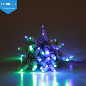 Multicolor color changing string light flash Holiday Lightin